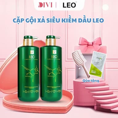 Cặp Gội Xả Prosee LEO Green Dành Cho Tóc Bết ,Gàu,Dầu Nhờn (Algae Anti Dandruff and Refreshing) 750m