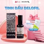 Tinh dầu dưỡng tóc Delofil Argan Oil với collagen keratin phục hồi sâu tóc hư tổn, xơ yếu 50ml - Mỹ phẩm Divi