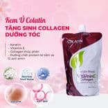 Kem ủ tóc keratin, hấp tóc phục hồi hư tổn, collagen dưỡng siêu mượt COLATIN Keratin Vitamin E 500ml - Mỹ phẩm Divi