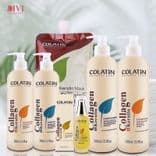 Combo gội xả COLATIN keratin, collagen tinh chất tơ tằm 500/1000ml- Mỹ phẩm DiVi