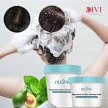 Muối biển bạc hà tẩy tế bào chết cho tóc giúp sạch sâu dưỡng ẩm NUSPA Peppermint Sea Salt Scalp Wash 100ml - Mỹ phẩm Divi