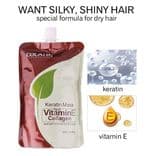 Kem ủ tóc keratin, hấp tóc phục hồi hư tổn, collagen dưỡng siêu mượt COLATIN Keratin Vitamin E 500ml - Mỹ phẩm Divi